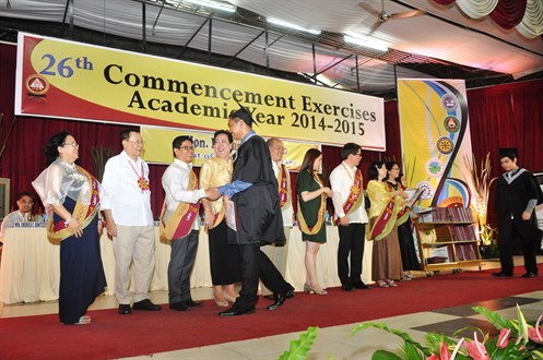 Cong Roman Romulo Visited TSU During The 26Th Commencement Exercises