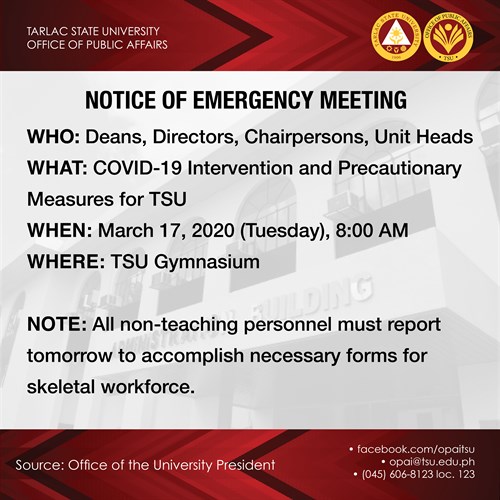 Notice Of Emergency Meeting (1)