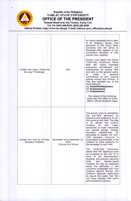 TSU MEMORANDUM CIRCULAR NO. 16 S . 2020-page -002