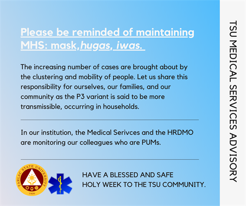 TSU MEDICAL SERVICES ADVISORY