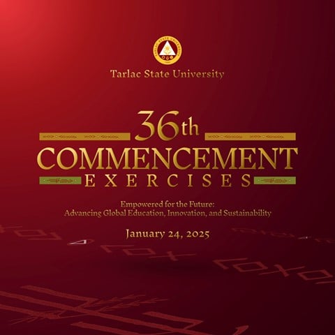 36th Commencement Exercises Graduation Activities Schedule
